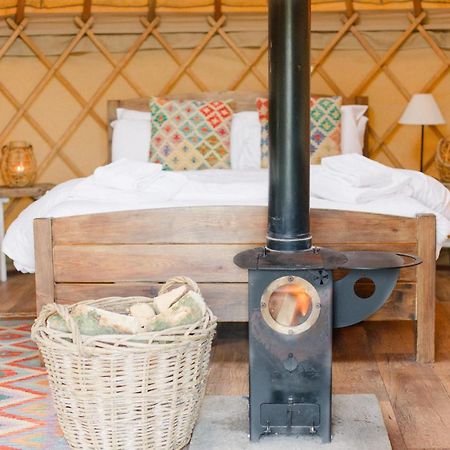 Yurtshire Fountains - Wensley Yurt Vila Ripon Exterior foto