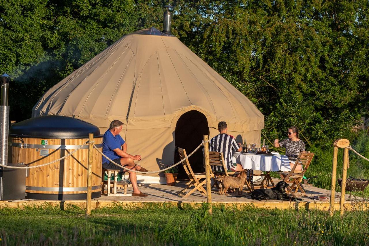 Yurtshire Fountains - Wensley Yurt Vila Ripon Exterior foto
