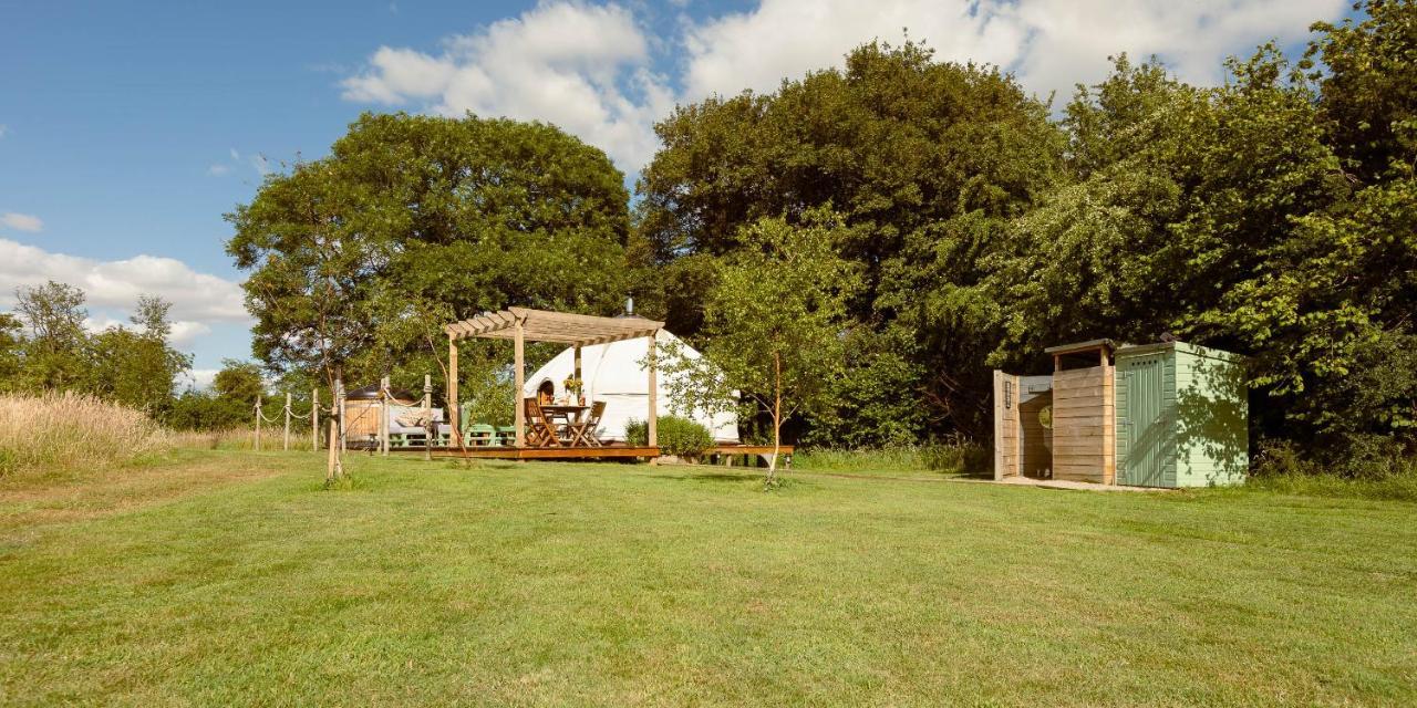 Yurtshire Fountains - Wensley Yurt Vila Ripon Exterior foto