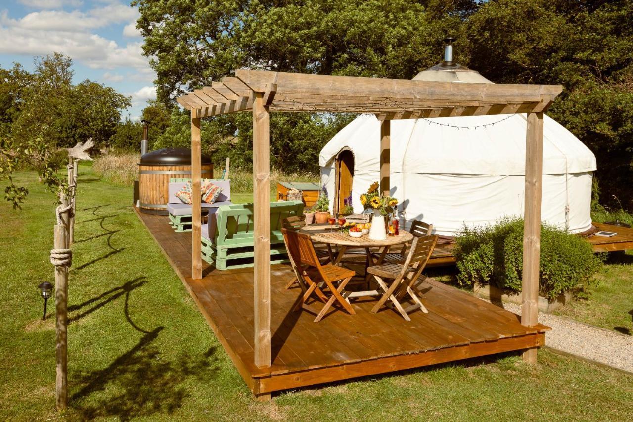 Yurtshire Fountains - Wensley Yurt Vila Ripon Exterior foto